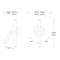 Z-Lite Forest Wall Sconce, 3-Light, 4.75 In.W x 4 In.L x 13.25 In.H, Matte Black/Matte Black 917-3S-MB-LED - alternate 3